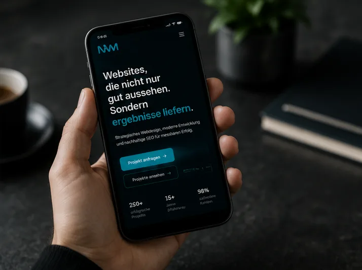 Ein Onlineshop auf dem Smartphone