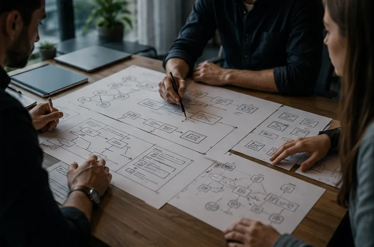 Gemeinsame Planung im Workshop